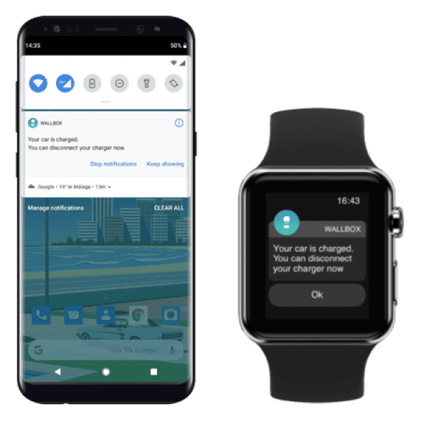 wallbox értesítések-app-pulsar